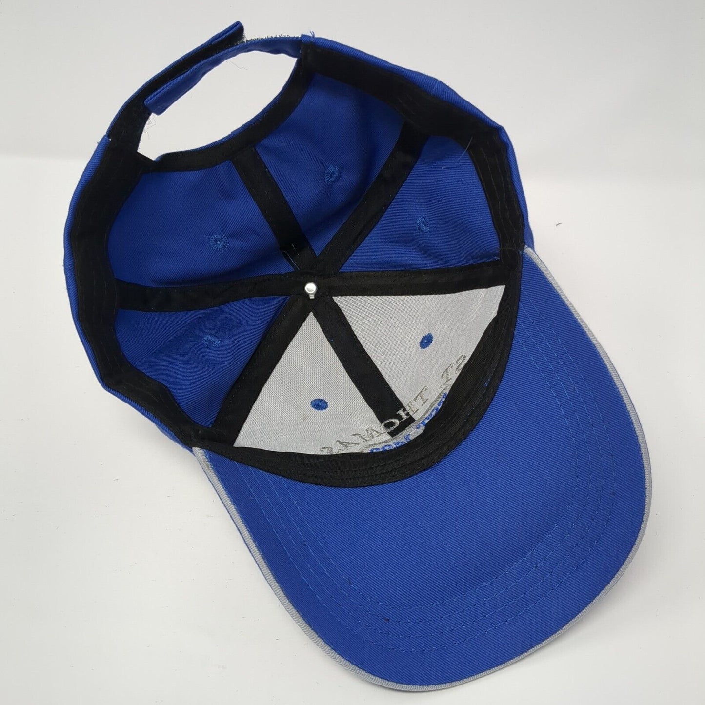 St. Thomas USVI Est. 1493 Strapback Hat Blue One Size Adjustable Embroidered