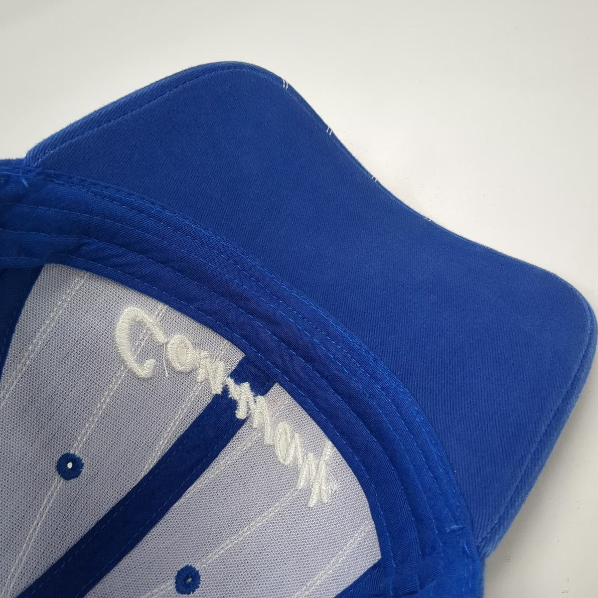Con-way Blue Baseball Cap One Size Pinstripe Slideback Hat Embroidered Script