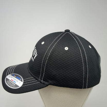 Cap America Baseball Cap Black One Size Inter-City Construction Hat Strapback
