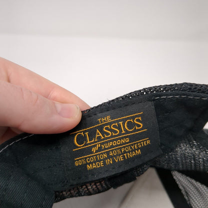 Hurley Snapback Trucker Hat Tan OS Adjustable Embroidered Mesh Back Yupoong