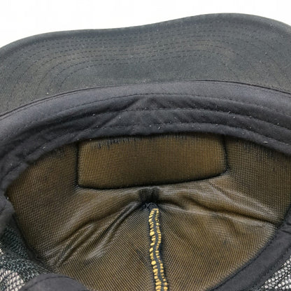 Quiksilver Trucker Hat Black One Size Mesh Back Snapback Mountain Wave Logo