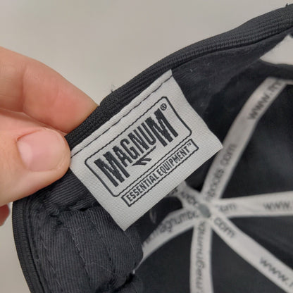 Magnum Essential Equipment Strapback Hat Black OSFA Adjustable 6 Panel
