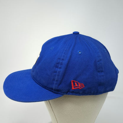 New Era Philadelphia 76ers NBA Snapback Hat Blue One Size Flat Brim 9FIFTY Gray