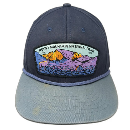 Sendero Provisions Co. Rocky Mountain National Park Snapback Blue One Size Hat