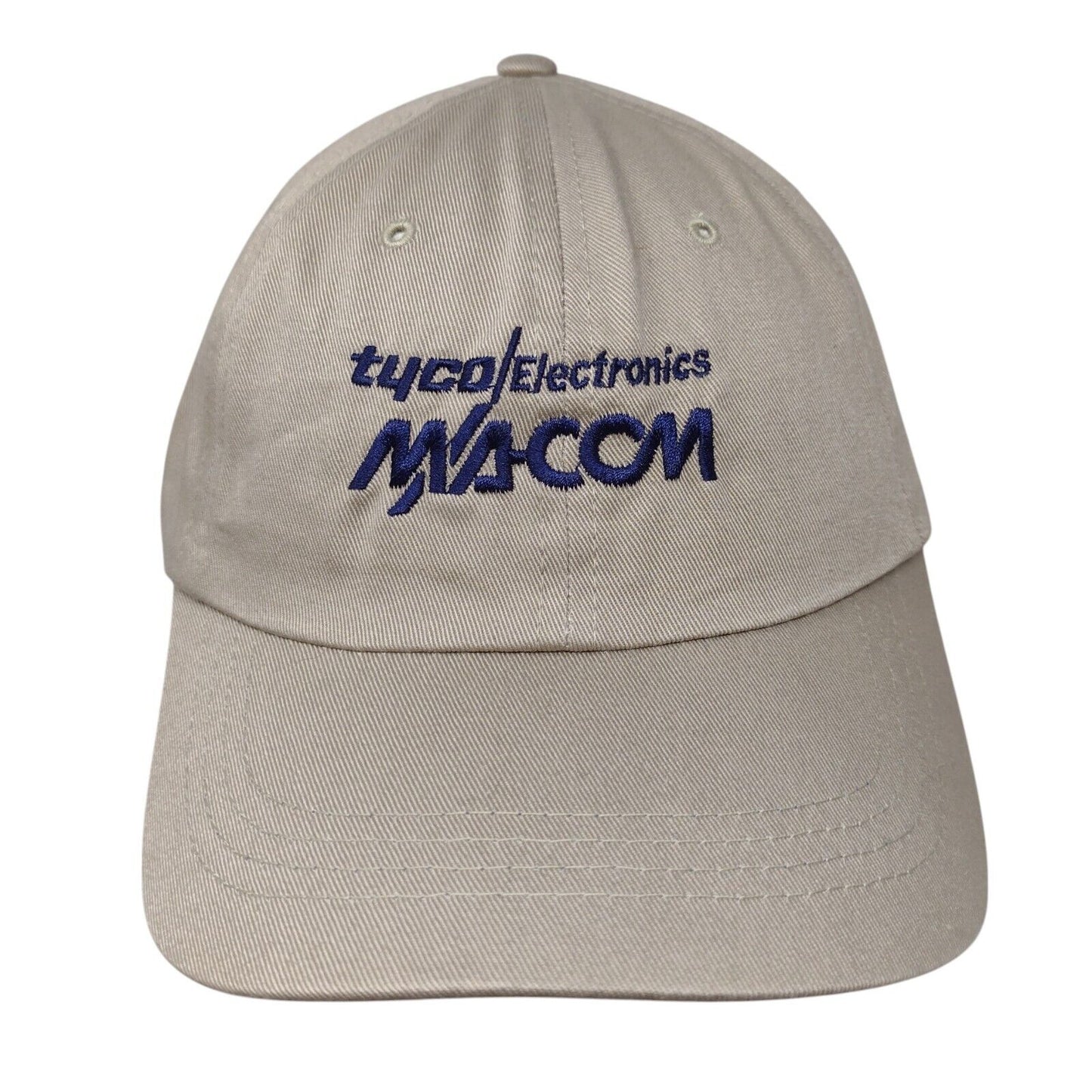 Tyco/Electronics Macom Slideback Hat Tan OS Adjustable 6 Panel Port Authority