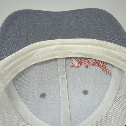 Port Authority Trucker Hat Gray One Size Driscoll Potato Mascot Mesh Snapback