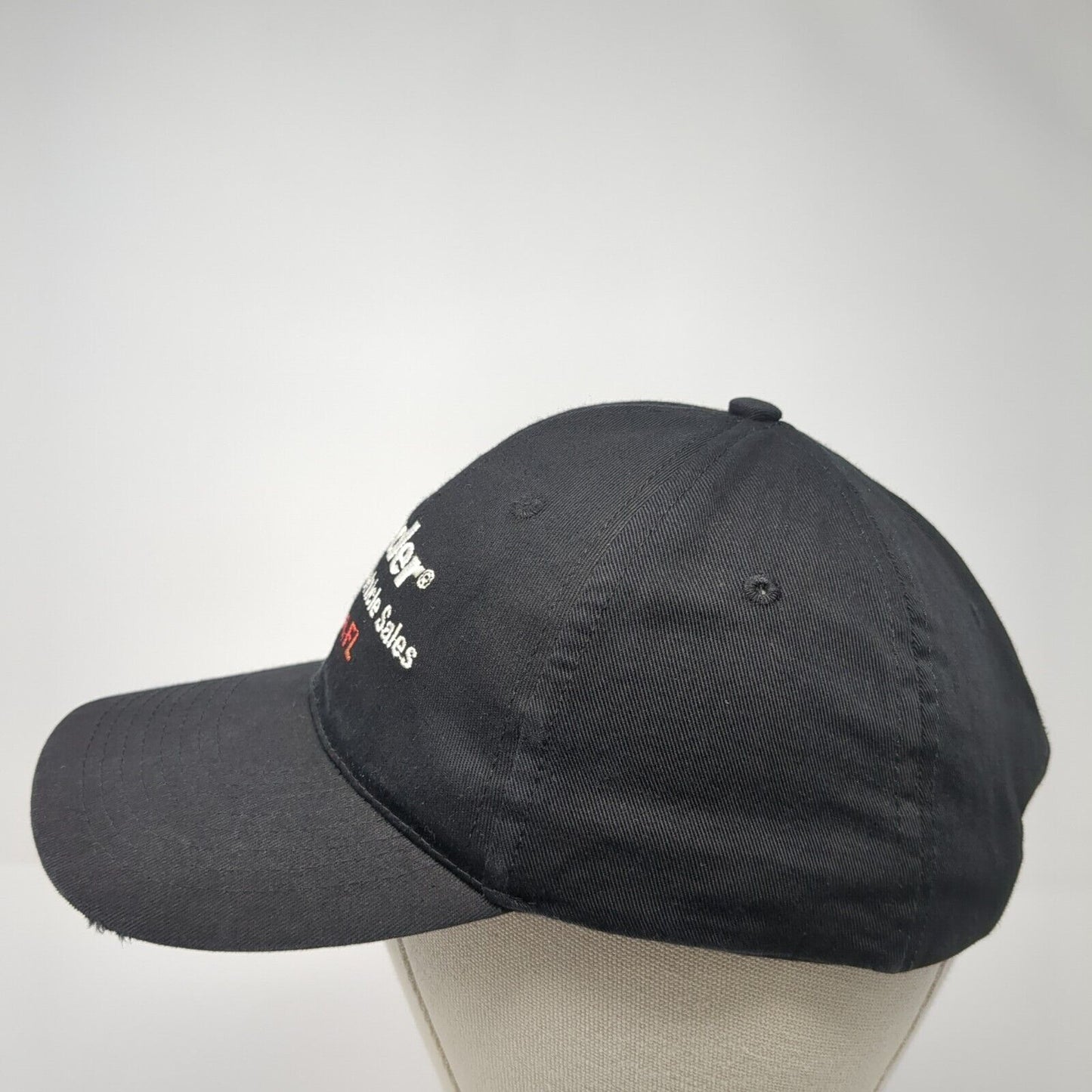 Ryder Vehicle Sales Strapback Hat Black One Size Adjustable Hit Wear