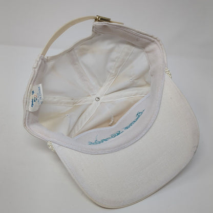 Grand Rapids Destination Slideback Rope Hat White One Size Adjustable