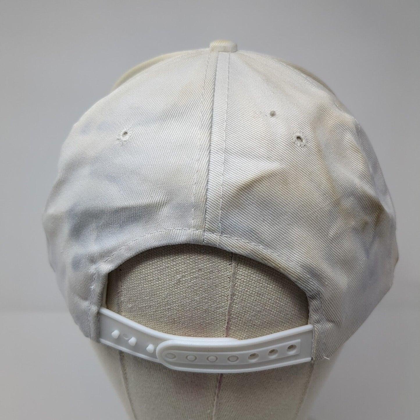 Union Pacific Snapback Hat White One Size Adjustable Embroidered