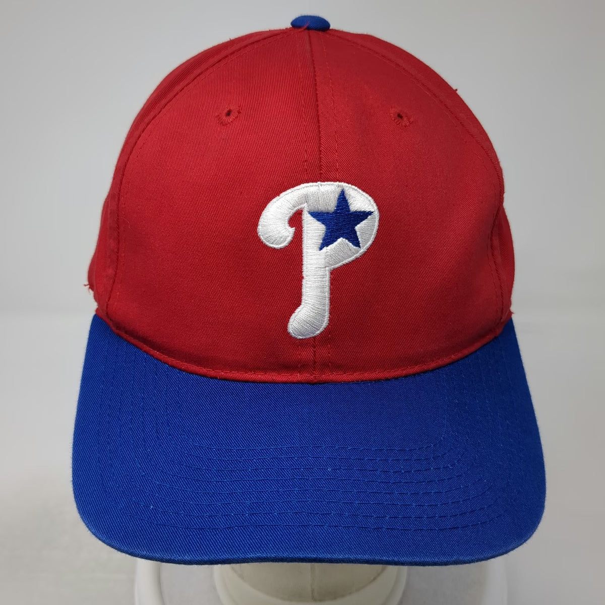 Philadelphia Phillies MLB Outdoor Cap Snapback Red Blue One Size Gray Undervisor