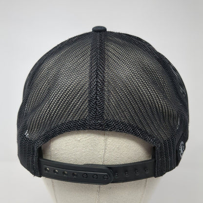 Kalletka Undersea Co. Snapback Trucker Hat Black One Size Mesh Back