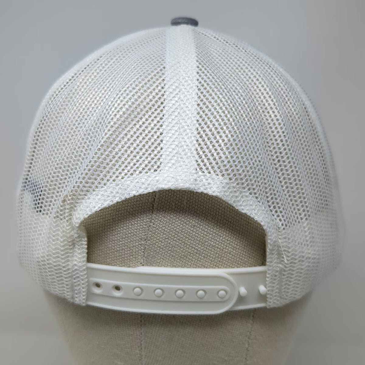 Port Authority Trucker Hat Gray One Size Mesh Back Snapback Sysco Foodie Logo