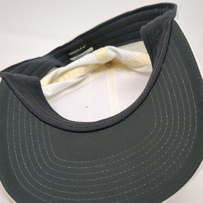 Nike Baseball Cap White XL Fitted Mesh Back Swoosh Logo Golf Athletic Sport Hat