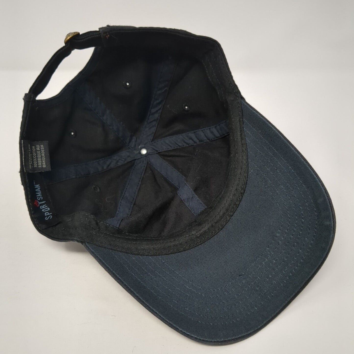 This Make 0% Sense Slideback Hat Black One Size Adjustable 6 Panel Sportsman