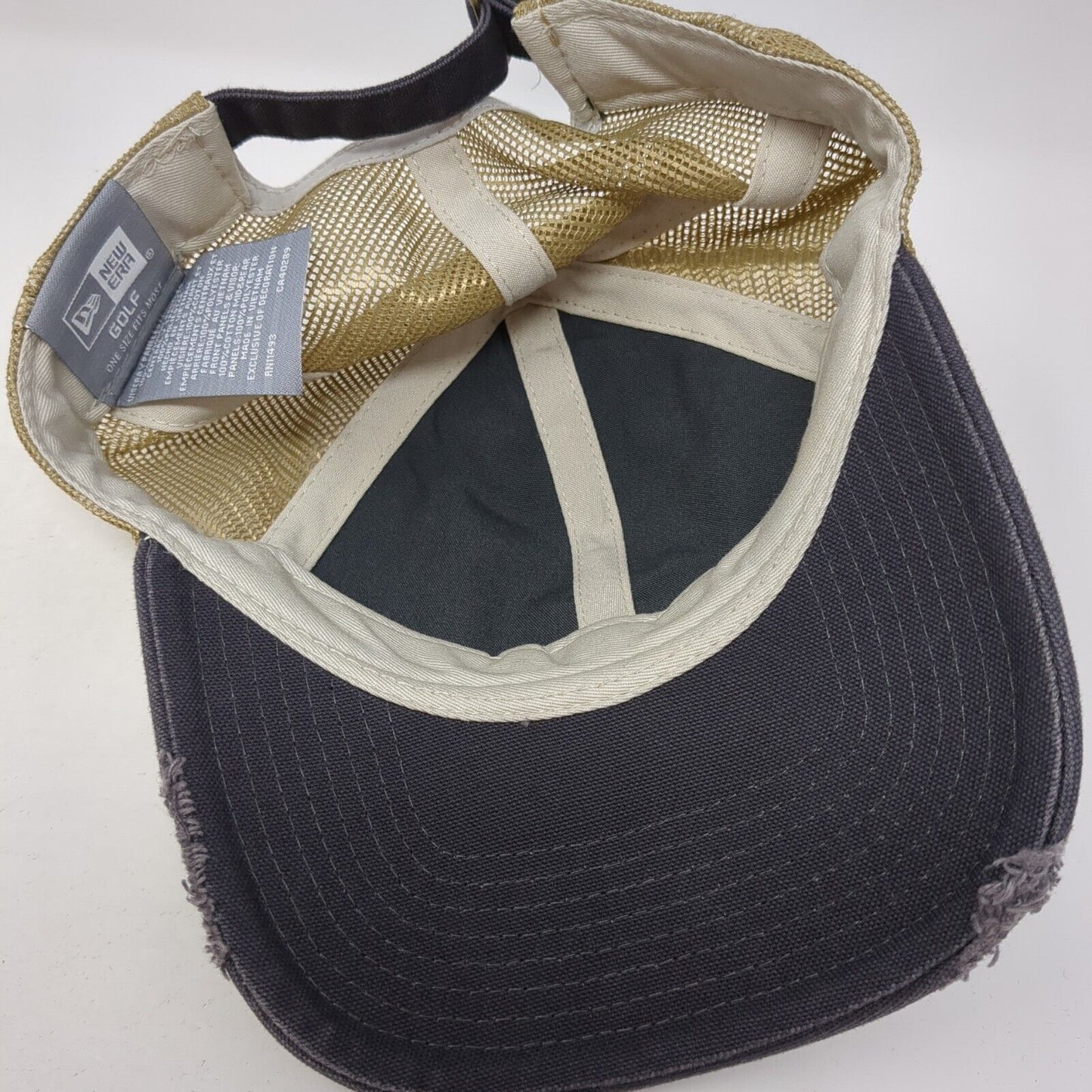New Era Golf Slideback Mesh Back Trucker Hat Multi One Size 16 Logo