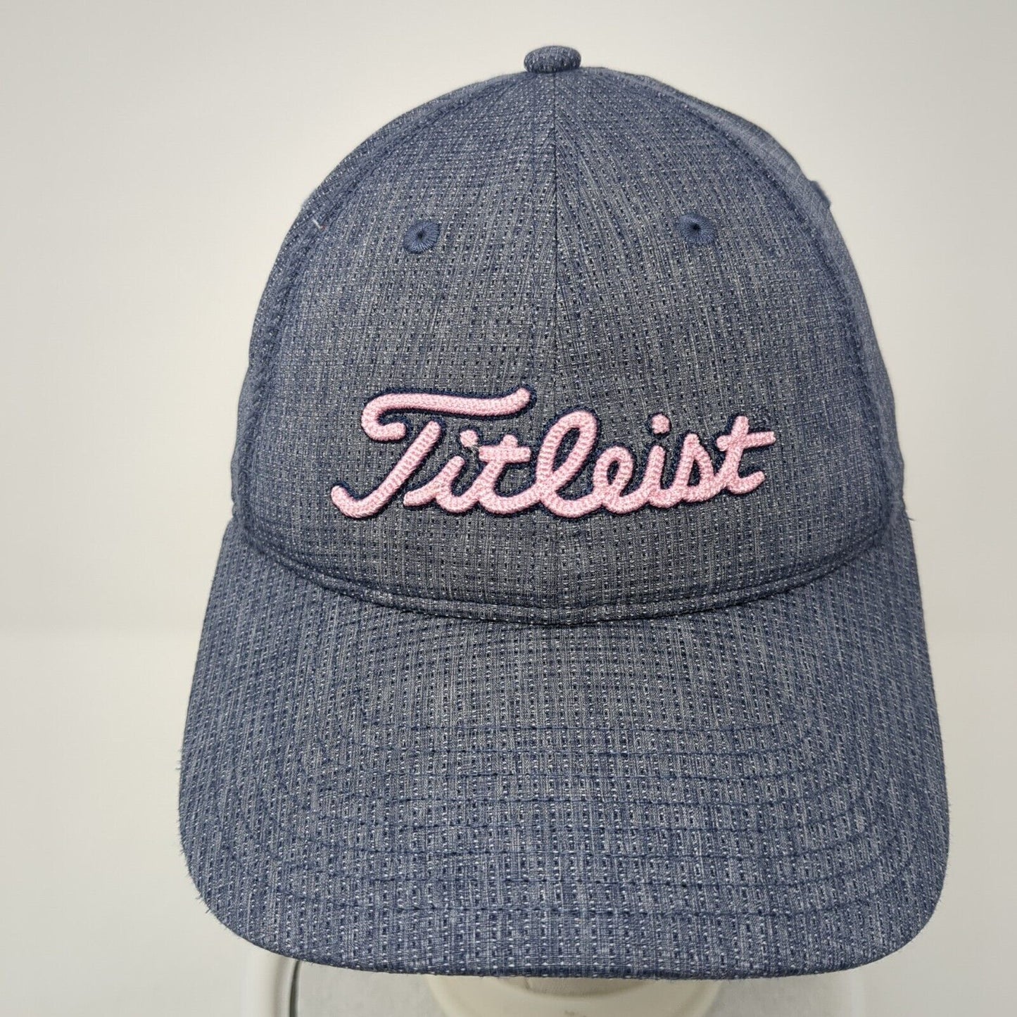 Titleist Slideback Strapback Hat Blue One Size Adjustable Embroidered