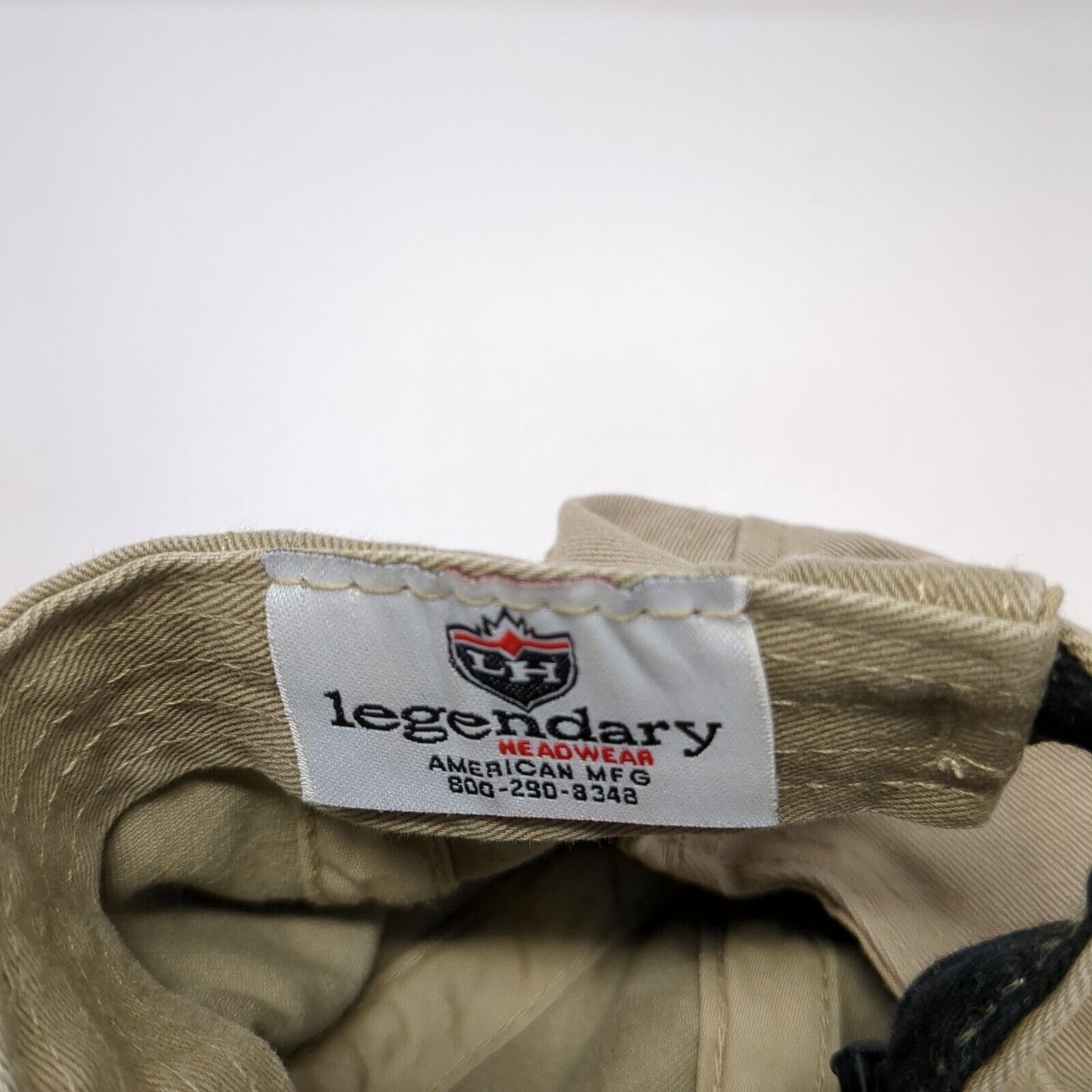 TP Torrey Pines Golf Course Slideback Hat Tan One Size Adjustable