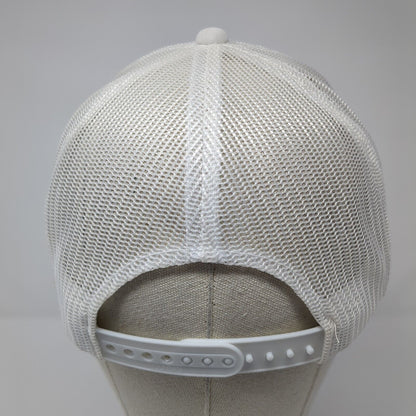 St. Luke's Medical Transport Snapback Trucker Hat White One Size Solid