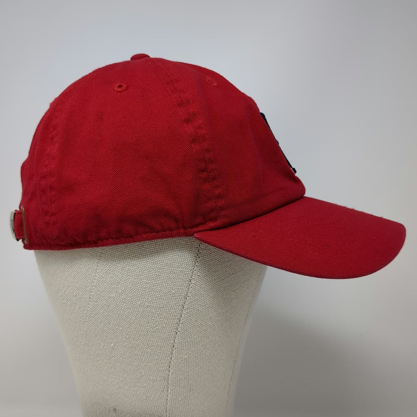 Bay State Apparel Baseball Cap Red One Size Boston B Logo Massachusetts Hat