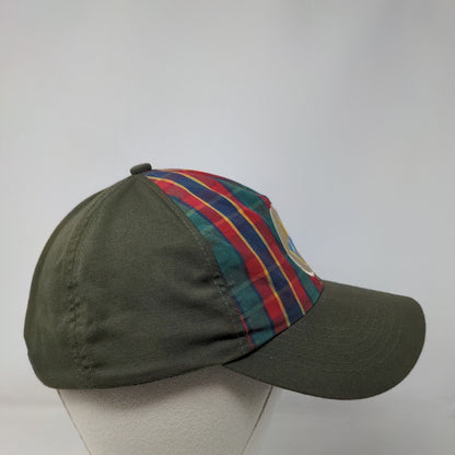 Boy Scouts Of America Webelo Strapback Hat Green M/L Plaid Web Twill Uniform Cap