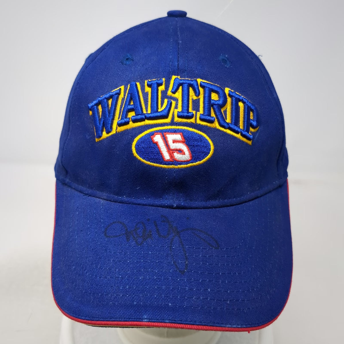 Chase Authentics Baseball Cap Blue One Size Michael Waltrip 15 NAPA NASCAR Hat