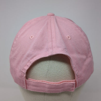 Seven Feather RV Resort Canyonville Oregon Strapback Hat Pink OS Adjustable Otto