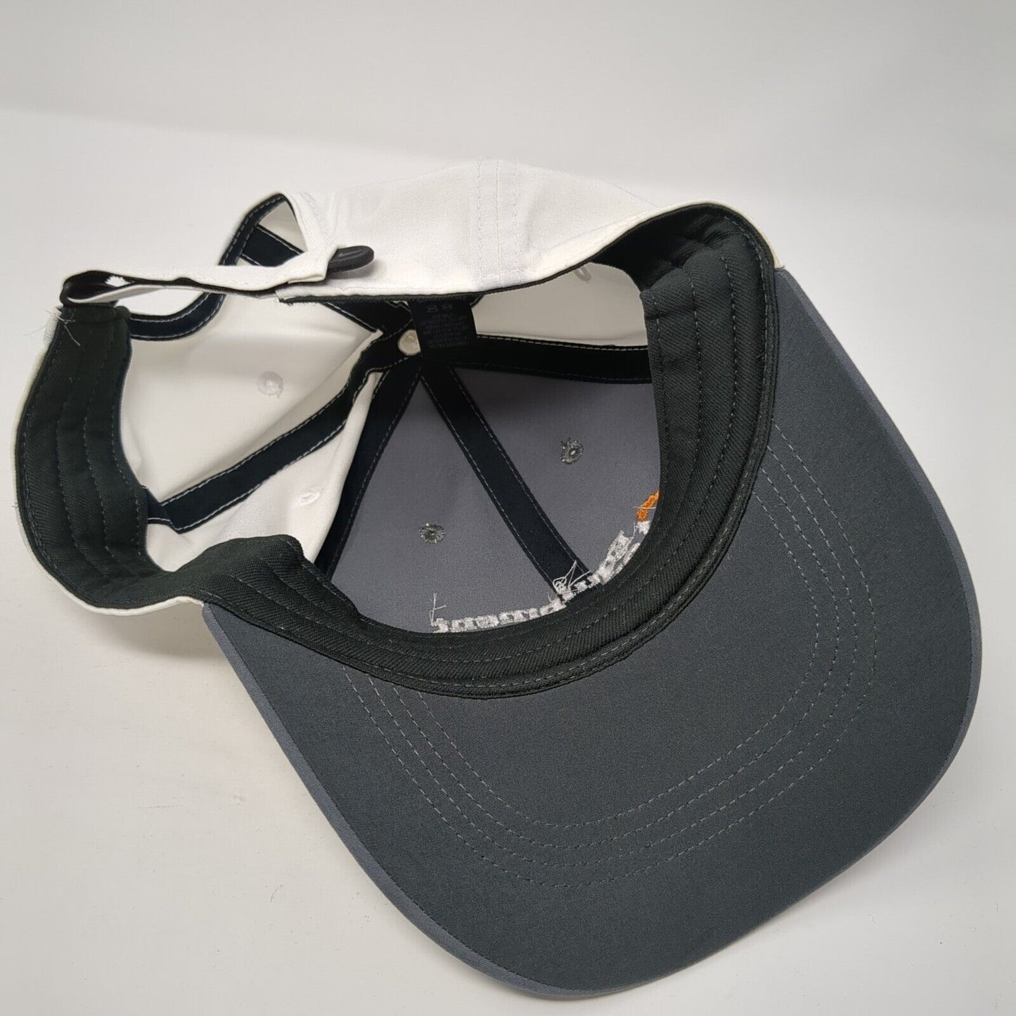 Equipment Share Strapback Hat Gray One Size Nike Legacy91 Dri-Fit