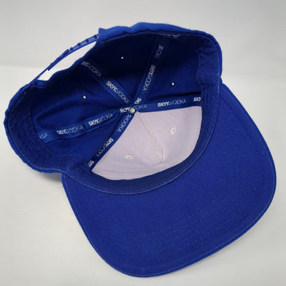 Proudly American Skyy Vodka Snapback Hat Blue One Size Adjustable