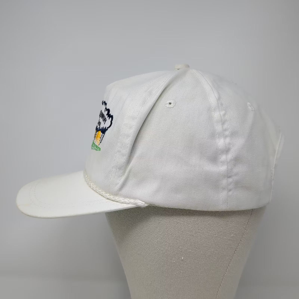 K-Products Farmers Mutual Hail Insurance Company Iowa Trucker White OSFA Vintage