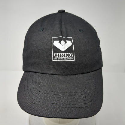 VIKING Life-Saving Equipment Strapback Hat Black One Size Adjustable