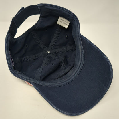 Elton John Strapback Hat Blue OSFA Union Jack British Flag Spell Out Cotton