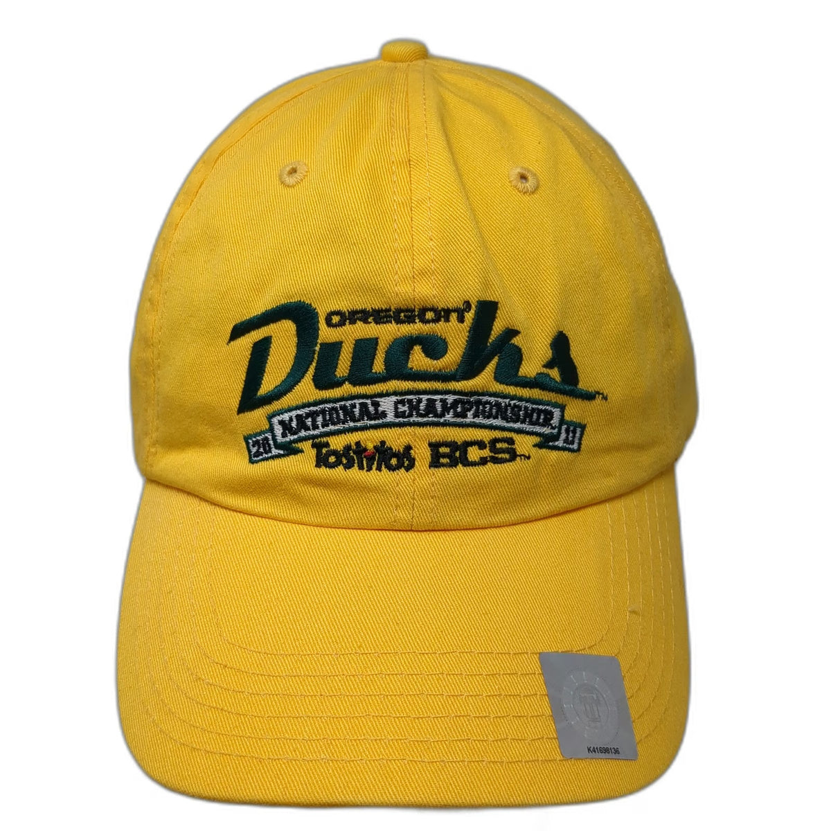 Oregon Ducks NCAA Richardson Yellow One Size Baseball Cap 2011 BCS Champion Hat
