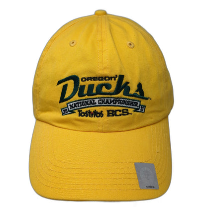 Oregon Ducks NCAA Richardson Yellow One Size Baseball Cap 2011 BCS Champion Hat