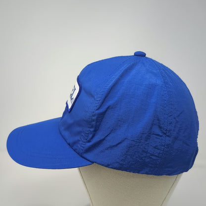 Jewel Inc Blue Snapback Hat One Size Nylon Patch Logo Unstructured 6 Panel