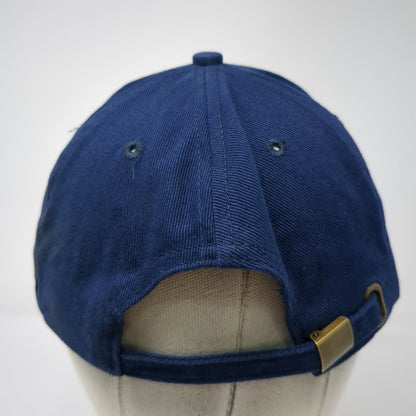 Cotton Deluxe Blue Baseball Cap OSFM Carteret Elks Lodge 2235 BPOE Slideback Hat