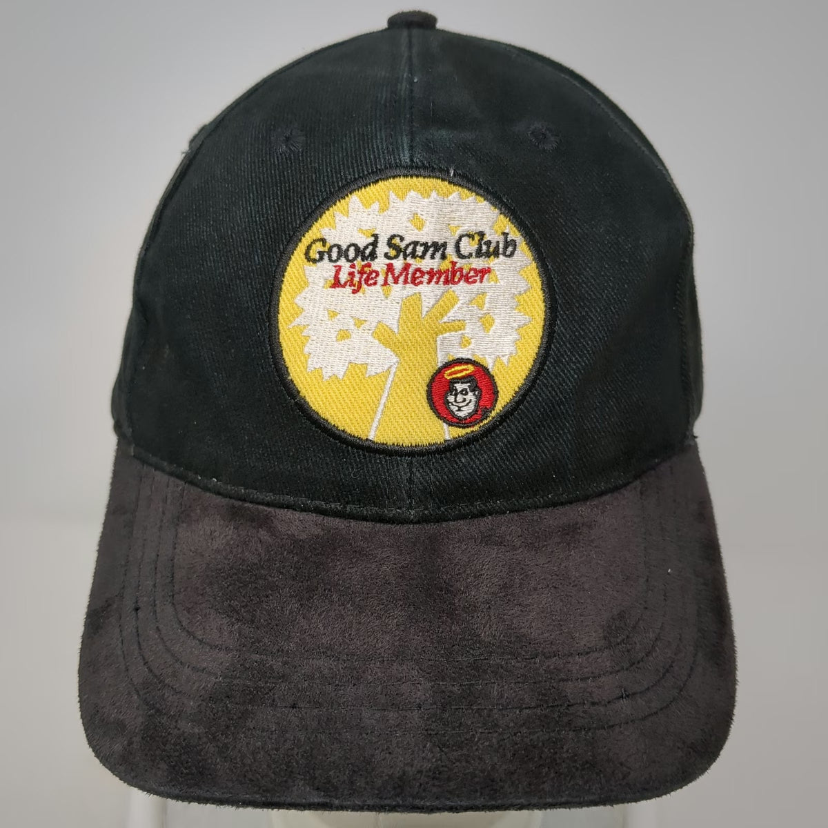 Baseball Cap Black One Size Good Sam Club Life Member Slideback Hat