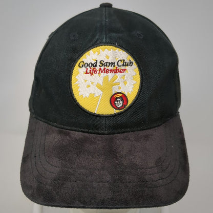 Baseball Cap Black One Size Good Sam Club Life Member Slideback Hat