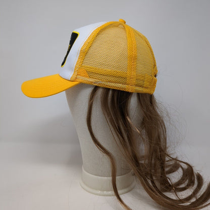 Holly Nass Trucking Service Wig Trucker Hat Yellow OS Adjustable Mesh Back