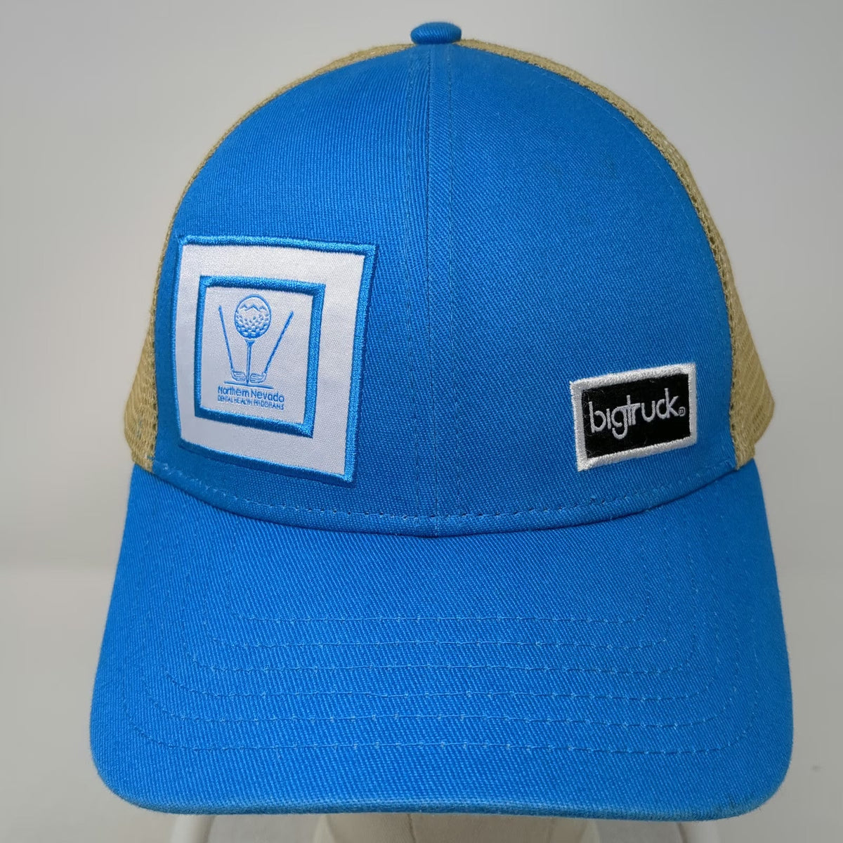bigtruck Trucker Hat Blue OSFM Snapback Northern Nevada Dental Health Golf hat