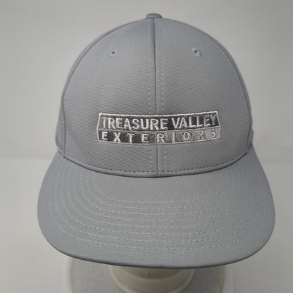 Treasure Valley Exteriors Fitted Hat Gray L-XL Richardson Pulse Flexfit