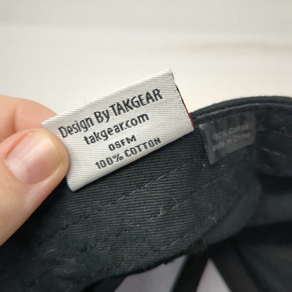Takgear Beef Its Whats For Dinner Black Baseball Cap OSFM Strapback Hat Sandwich
