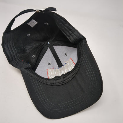 Let's Go Brandon Slideback Hat Black One Size Adjustable Embroidered Patriotic