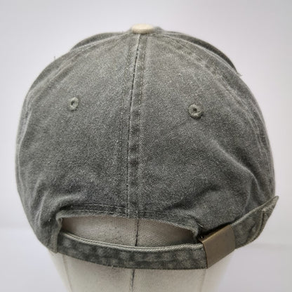 JanSport Baseball Cap Green Beige One Size Slideback Cotton Two Tone Logo Hat