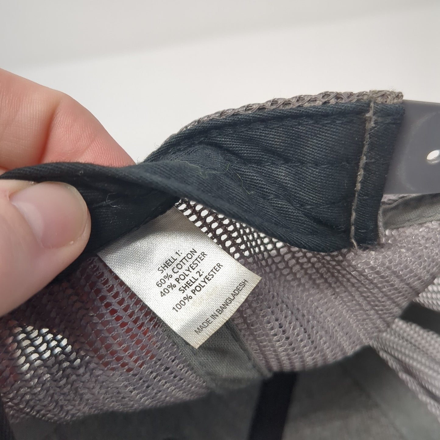 Forty-Seven Snapback Trucker Hat Black One Size Adjustable Mesh Back Richardson