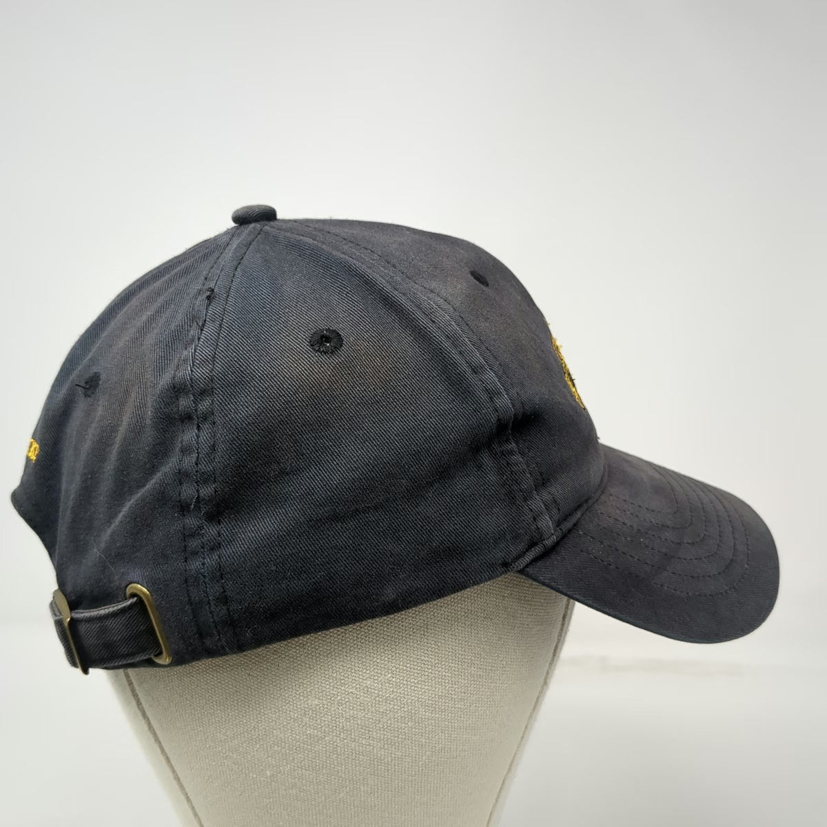 Ultra Club Baseball Cap Black One Size Jupiter Locomotive FMCA Golden Spike Hat