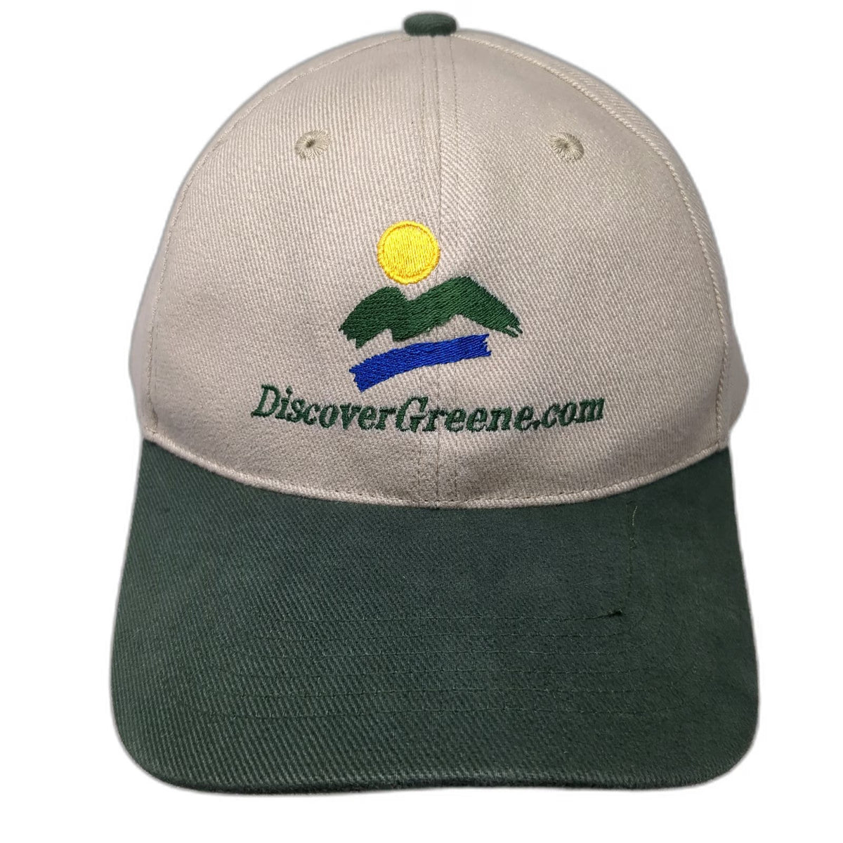 Daystone Baseball Cap Beige Green One Size Discover Greene Mountain Twill Hat