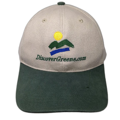 Daystone Baseball Cap Beige Green One Size Discover Greene Mountain Twill Hat