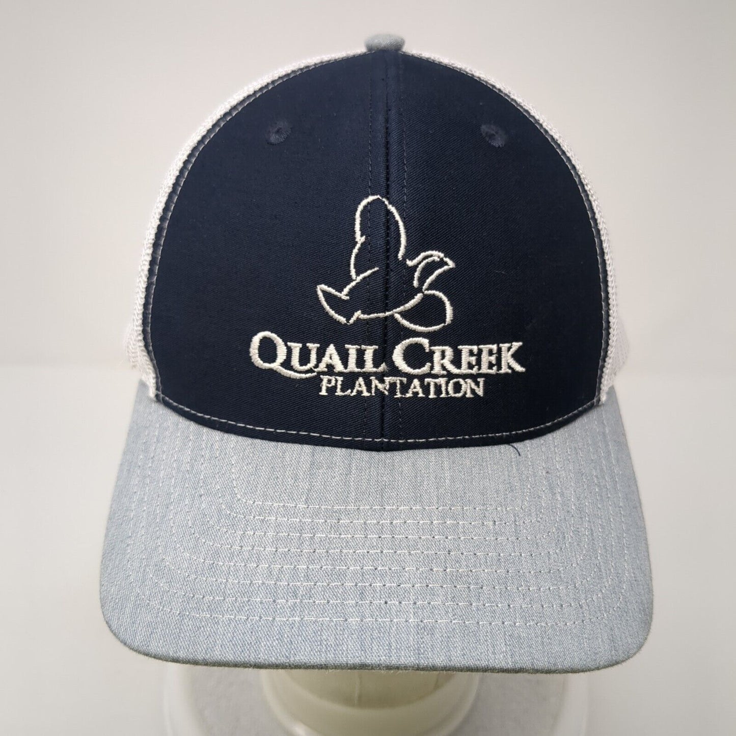 Quail Creek Plantation Snapback Trucker Hat Multicolor OS Adjustable Richardson