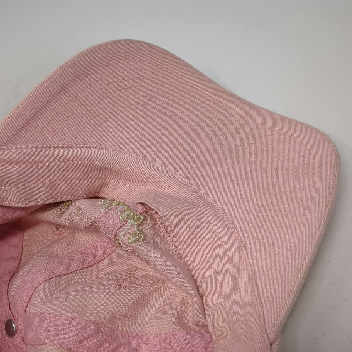 Port Authority Baseball Cap Pink One Size Marlton Chiefs Football Slideback Hat