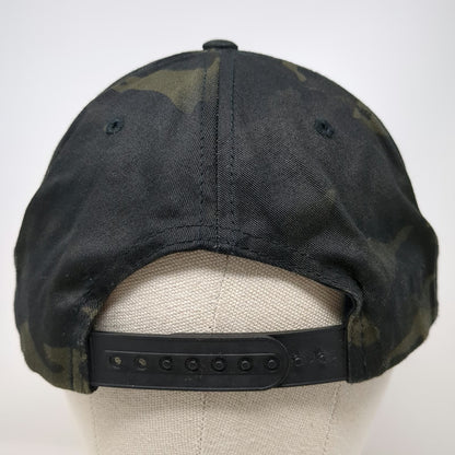 Yupoong Snapback Hat One Size Black Green Camo Jack Daniels Operation Ride Home